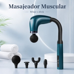 Masajeador Muscular Eléctrico con Accesorios por Mayoreo