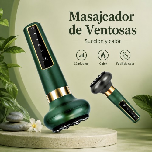 Masajeador de Ventosas Eléctrico con Calor por Mayoreo