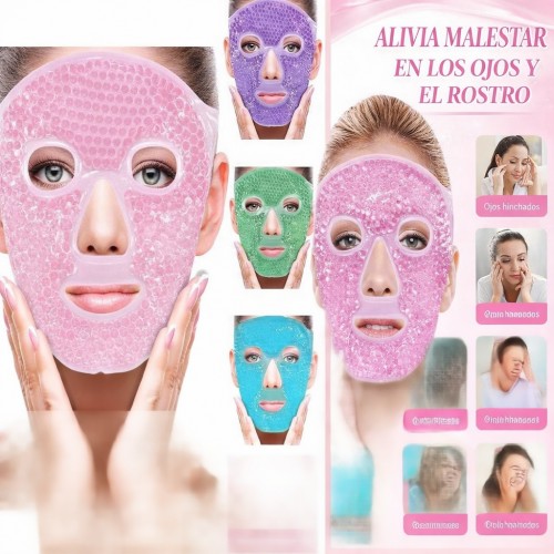 Mascarilla Facial de Gel Reutilizable para Ojos y Rostro | Venta por Mayoreo W-GPFH5582