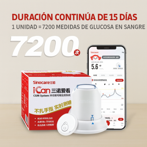 Sensor de Monitoreo de Glucosa en Sangre Preciso Las 24 horas, Medidor de Glucosa en Sangre,Mayoreo W-GSTH2682