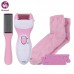 Set de cuatro piezas de manicura y pedicura para eliminar piel muerta y callosidades W-HH-341