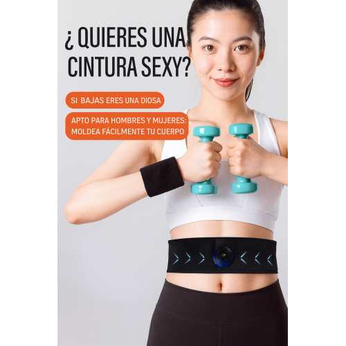 Faja reductora deportiva con soporte lumbar W-HH-380 – Moldea cintura y abdomen – Ideal para ejercicio y uso diario – Venta por mayoreo