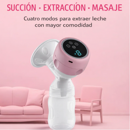 Extractor de leche eléctrico portátil ideal para uso cómodo en casa o fuera. Diseño práctico con recipiente integrado. Venta por mayoreo W-HYCF8294 Extractor de leche eléctrico portátil ideal para uso cómodo en casa o fuera. Diseño práctico con recipiente integrado. Venta por mayoreo W-HYCF8294