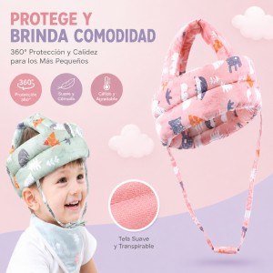 Casco Protector Acolchado para Bebé por Mayoreo