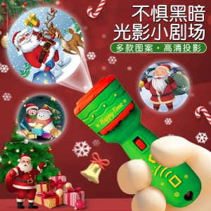 Proyector de imágenes navideñas para niños – Linterna de cuentos con diapositivas W-DJ2680