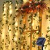 Guirnalda decorativa con luces LED cálidas y hojas artificiales – Enredadera luminosa para interiores y eventos W-JDJ2840