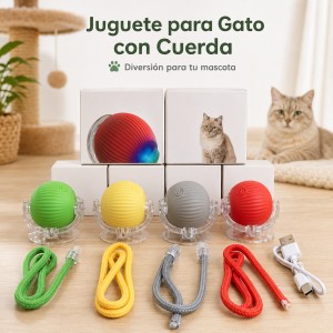 Juguete para Gato con Cuerda Recargable por Mayoreo