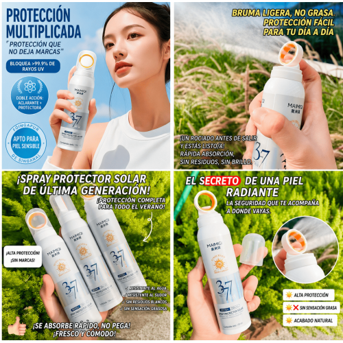 Spray Protector Solar Invisible FPS 37 por Mayoreo