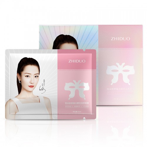 Mascarilla Hidratante para Ojos ZHIDUO con Colágeno y Flor de Cerezo Rejuvenecimiento y Cuidado Diario  Venta por Mayoreo W-MYM8114