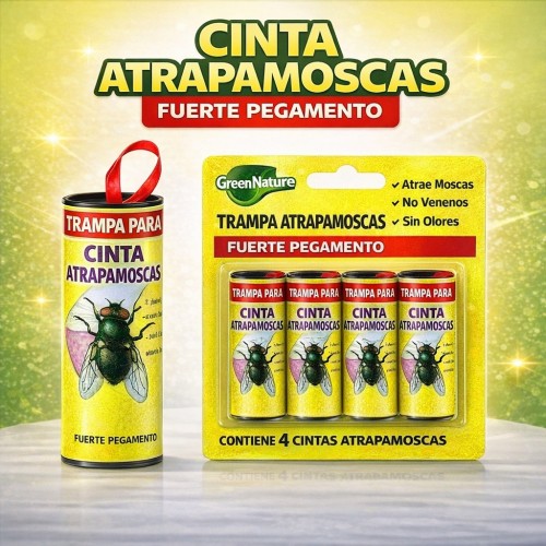 Cinta Atrapamoscas Fuerte Pegamento por Mayoreo W-RJTQ2411