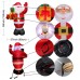 Inflable navideño de Santa Claus con luces LED 1.5mts W-RPDY6761