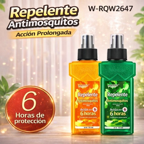 Repelente Antimosquitos en Spray Acción Prolongada Venta por Mayoreo W-RQW2647
