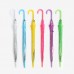Paraguas Transparente de Colores, Sombrillas de colores,  por mayoreo W-RS582