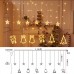 Serie decorativa LED con figuras navideñas como renos, árboles, campanas y estrellas. Emite una luz cálida y suave perfecta para crear un ambiente acogedor en interiores Venta al por mayor  W-RSDY5385 