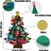 Este encantador árbol navideño de fieltro es la manera perfecta para que los niños participen en la decoración navideña de forma divertida y segura Venta al por mayor W-RSDY5406 