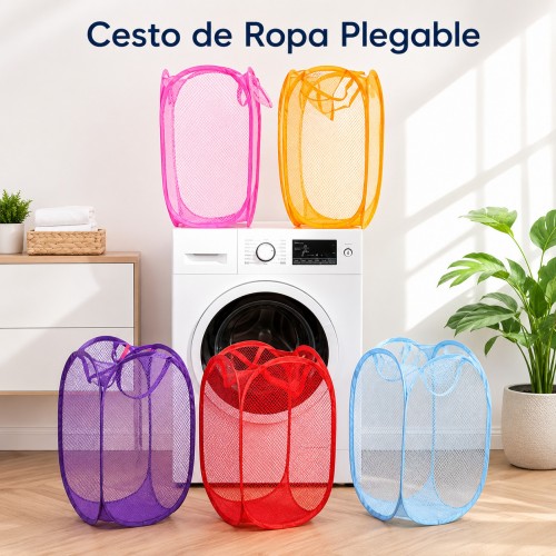 Cesta plegable para ropa sucia para el hogar 30*30*47cm. Por mayoreo Cesta plegable para ropa sucia para el hogar 30*30*47cm. Por mayoreo