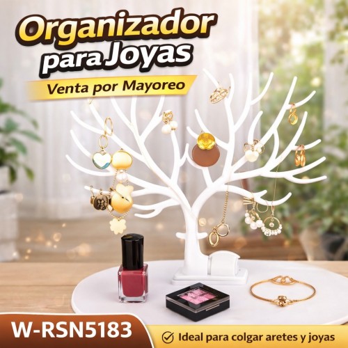 Organizador de Joyas Tipo ciervo para Aretes Venta por Mayoreo W-RSN5183