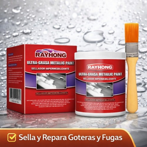 Sellador Impermeabilizante Metálico con Brocha Venta por Mayoreo W-RWJG5223