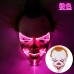 Máscara de payaso con luz LED neón – Multicolor – Terror Halloween – Mayoreo W-RWSY2538
