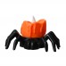 Vela LED con base de araña – Decoración Halloween – Luz cálida – Mayoreo W-RWSY6589