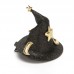 Mini sombreros de bruja decorativos con estrellas y lunas – Colores surtidos – Mayoreo W-RWSY6590