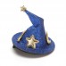 Mini sombreros de bruja decorativos con estrellas y lunas – Colores surtidos – Mayoreo W-RWSY6590