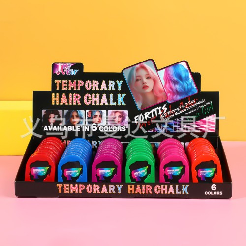 Tinte para el cabello en polvo para para teñido temporal del cabello, fácil de teñir y limpiar. Venta por mayoreo W-RWSY8188