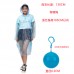 Impermeable desechable portátil en bola con gancho, poncho de lluvia ligero para viaje, emergencias, conciertos y exteriores, venta por mayoreo W-RYY8160-2