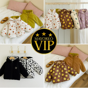 Abriga a los pequeños con estilo con estas chamarras acolchadas para niña y niño  Ideales para el frío, cómodas y ligeras Venta al por mayor W-TMF2748