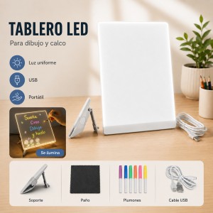 Tablero de Calco Luminoso LED por mayoreo