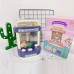 Máquina de garra mediana, juguete interactivo infantil, diseño colorido, con luces y sonidos, ideal para premios pequeños, venta al por mayor, WJ-1329