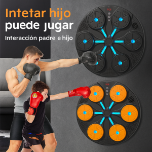 Entrenador de boxeo inteligente con luces LED interactivas – Panel de reflejos con sensor táctil y cronómetro – Ideal para entrenamiento físico, velocidad y coordinación en casa o gimnasio Venta al por mayor STC10 
