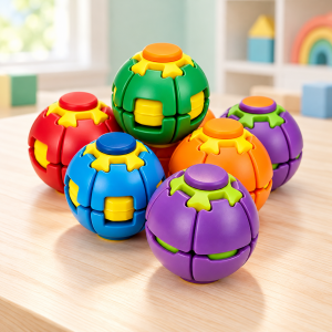 Pelota antiestrés en 3D, juguete portátil ideal para la relajación y el alivio del estrés. Por Mayoreo
