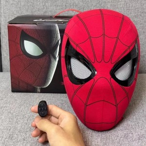 Máscara Roja de Spider-Man, Control Remoto y Caja Individual – Por Mayoreo
