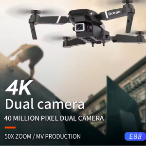 Drone UAV plegable con cámara 4K HD de 360°, Drone UAV plegable con cámara 4K, MAYOREO.  