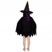 Disfraz infantil de brujita para Halloween de 110cm-140cm WS155