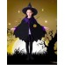 Disfraz infantil de brujita para Halloween de 110cm-140cm WS155