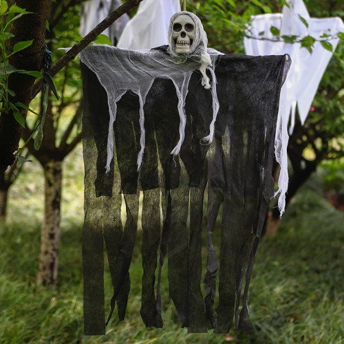 Decoración de halloween de fantasma 85*60cm,PRECIO POR PAQUETE CON 10PZS WS195