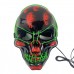 Máscara de calavera con led WS88