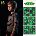 Set de stickers decorativos de Halloween que brillan en la oscuridad. Incluyen diseños de calabazas, murciélagos, fantasmas y más venta al por mayor WS99