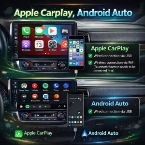 Pantalla Multimedia para Auto Compatible con Apple CarPlay y Android Auto por Mayoreo WYS194