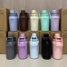 Termo sport de 350 ml con tapa y boquilla, ideal para uso diario, oficina, escuela o gimnasio, modelo X0631, venta por mayoreo