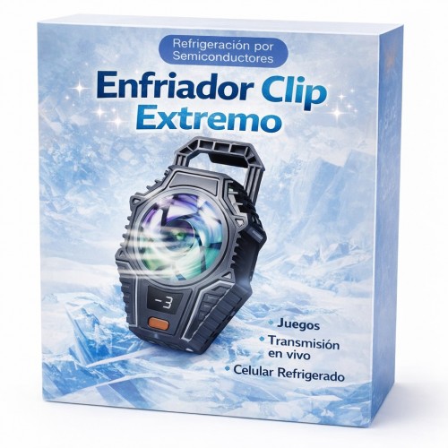 Enfriador Clip Extremo para Celular con Refrigeración por Semiconductor por Mayoreo X3A Enfriador Clip Extremo para Celular con Refrigeración por Semiconductor por Mayoreo X3A