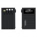 Power Bank portátil 66W súper carga rápida con cables integrados Type-C Lightning Micro USB, pantalla LED digital y correa tejida para smartphones y dispositivos electrónicos XB-5202