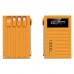 Power Bank portátil 66W súper carga rápida con cables integrados Type-C Lightning Micro USB, pantalla LED digital y correa tejida para smartphones y dispositivos electrónicos XB-5202