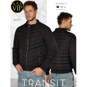 Chamarra acolchada para hombre  Transit, ligera y cómoda tipo puffer. Ideal para clima frío, con cierre frontal, cuello reforzado y bolsillos con cierre Venta al por mayor XG24651 A  