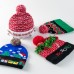 Gorro de lana navideño con iluminación LED XH-FGSDM