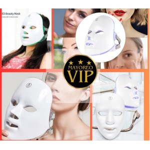 Mascara de belleza con luz LED recargable mediante cable USB Venta por mayoreo XH-FYH05