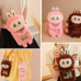 Bolsa de peluche tipo crossbody de diseño labubu para celular y accesorios con correa ajustable, suave, cómoda. Venta al por mayor XH-LBKT Bolsa de peluche tipo crossbody de diseño labubu para celular y accesorios con correa ajustable, suave, cómoda. Venta al por mayor XH-LBKT