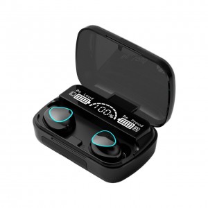 Audífonos Inalámbricos Bluetooth, Con estuche  y Pantalla Digital Batería de Larga Duración,  por Mayoreo  LY421